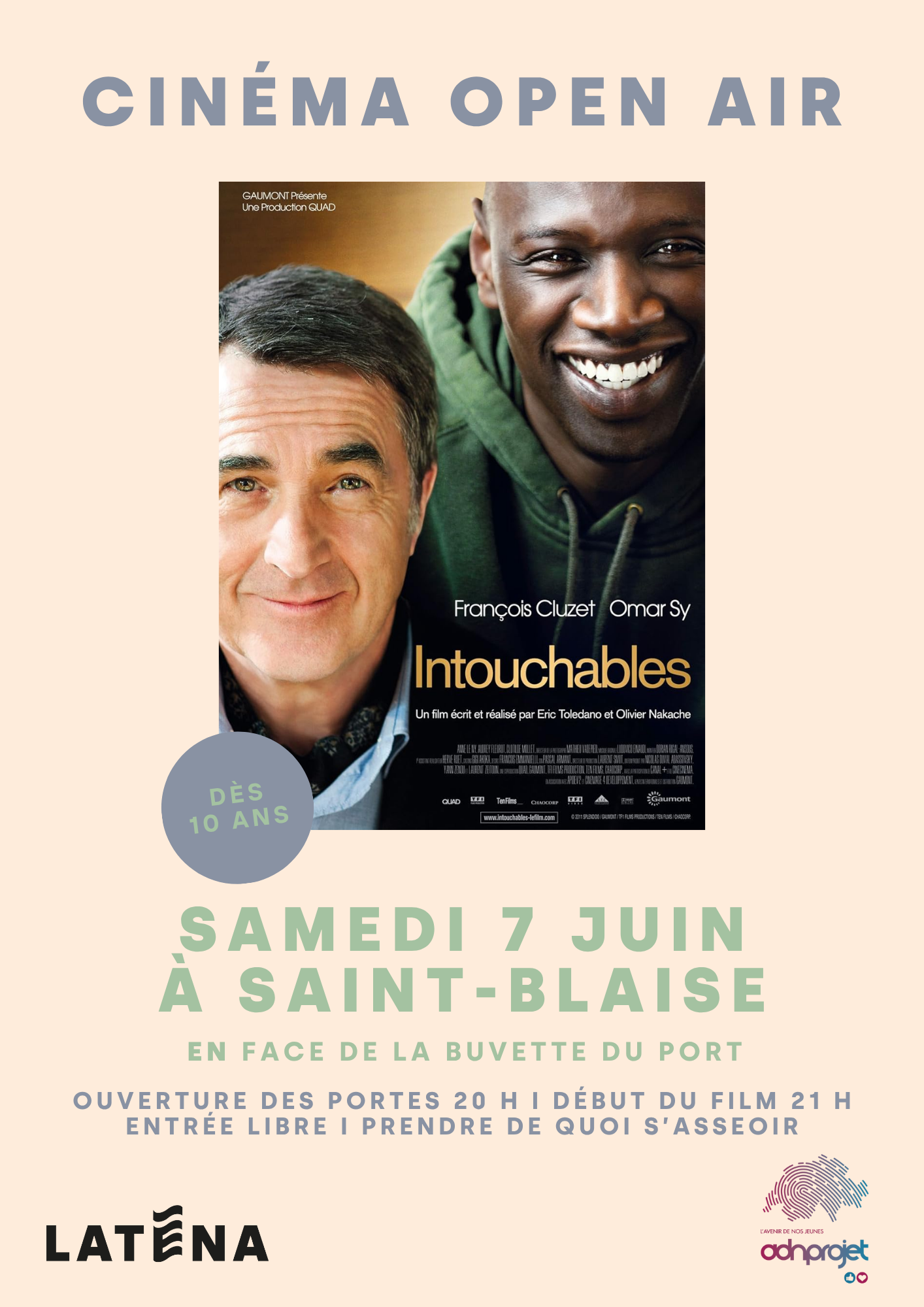 Affiche Du Film Intouchables