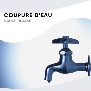 coupure eau