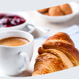 café croissant