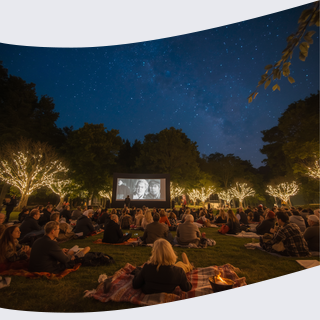 Cinéma en plein air