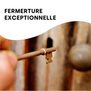 fermeture except.