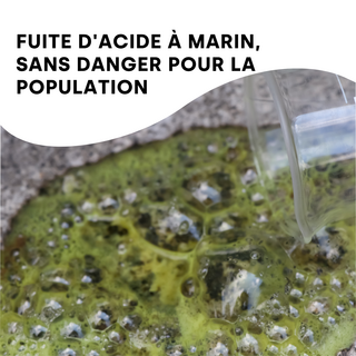 fuite acide